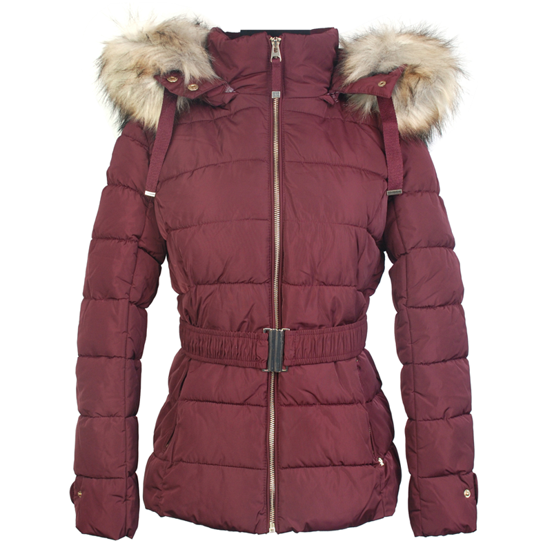 Windproof custom fall medium weight jacket stylish best winter jackets womens for cold weather